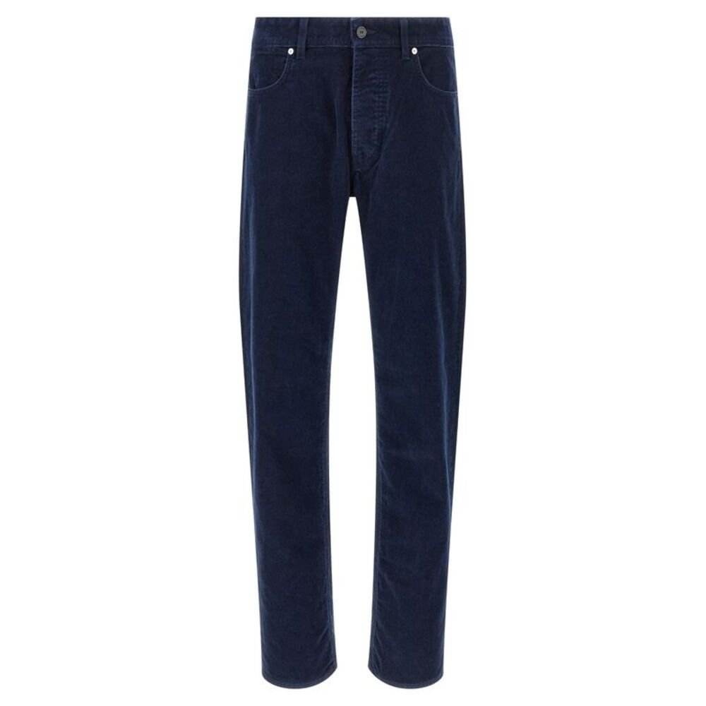 Stone Island Blue Cotton Casual Men's Pants